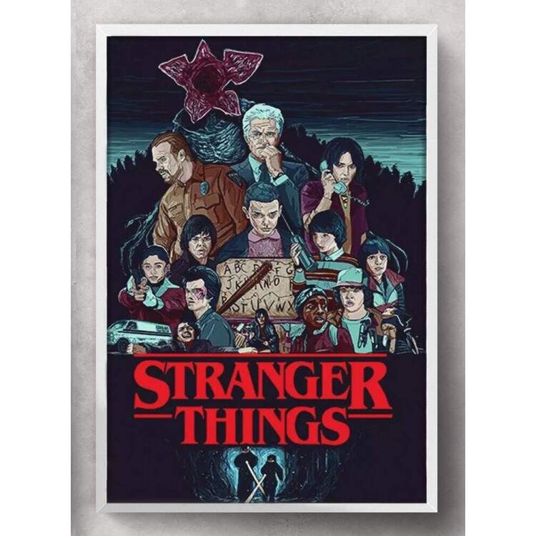 Quadro Decorativo Stranger Things 02