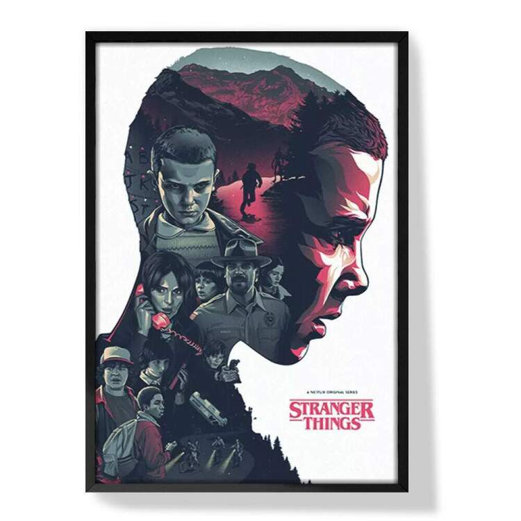 Quadro Decorativo Stranger Things Eleven 4