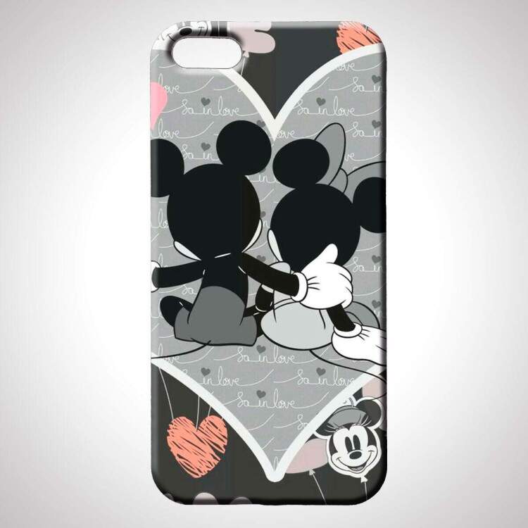 Capa para Celular Mickey e Minnie Love