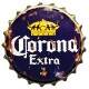 Placa Decorativa Tampa de Garrafa Cervejas