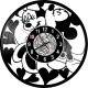 Rel�gio Decorativo de Disco de Vinil Mickey e Minnie