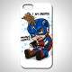 Capa para Celular Capit�o Am�rica e Baby Groot