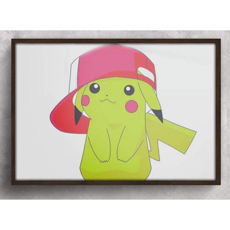 Quadro Decorativo Pokmon 07 Pikachu de Bon