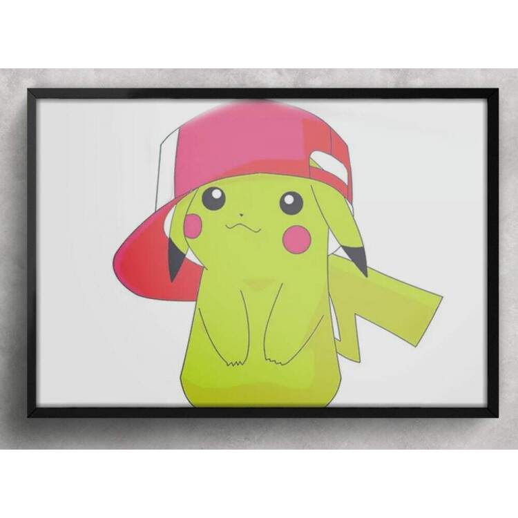 Quadro Decorativo Pokmon 07 Pikachu de Bon