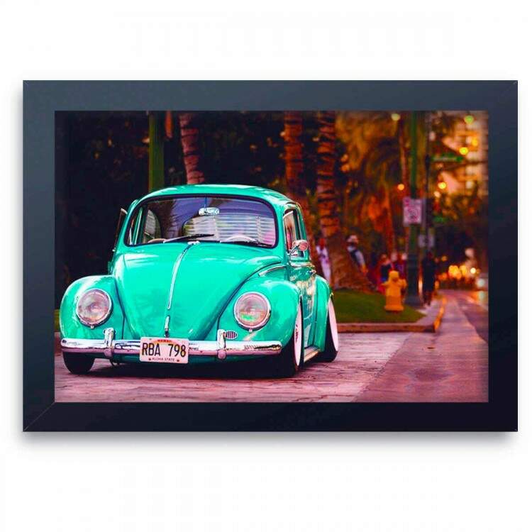 Quadro Decorativo Fusca 5