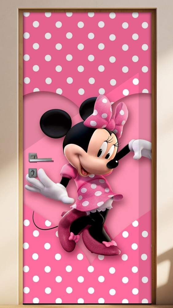 Adesivo para Porta Minnie 2
