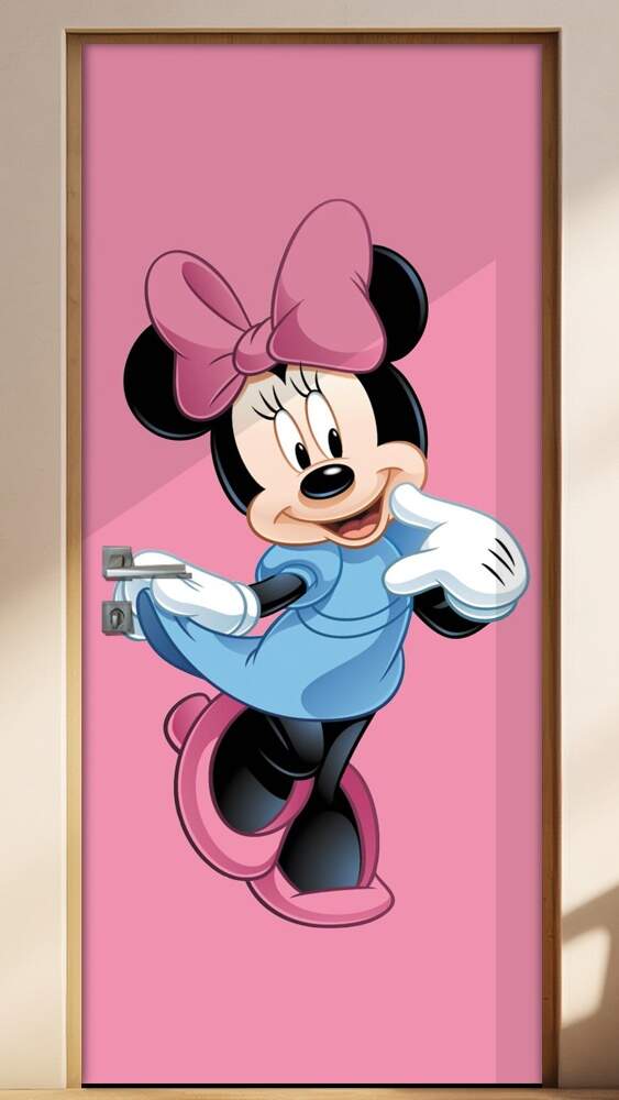 Adesivo para Porta Minnie 3