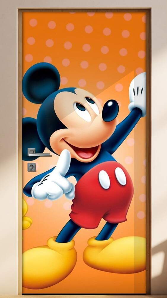 Adesivo para Porta Mickey