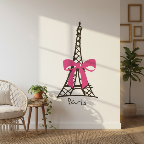 Adesivo de Parede Torre Eiffel Paris 4