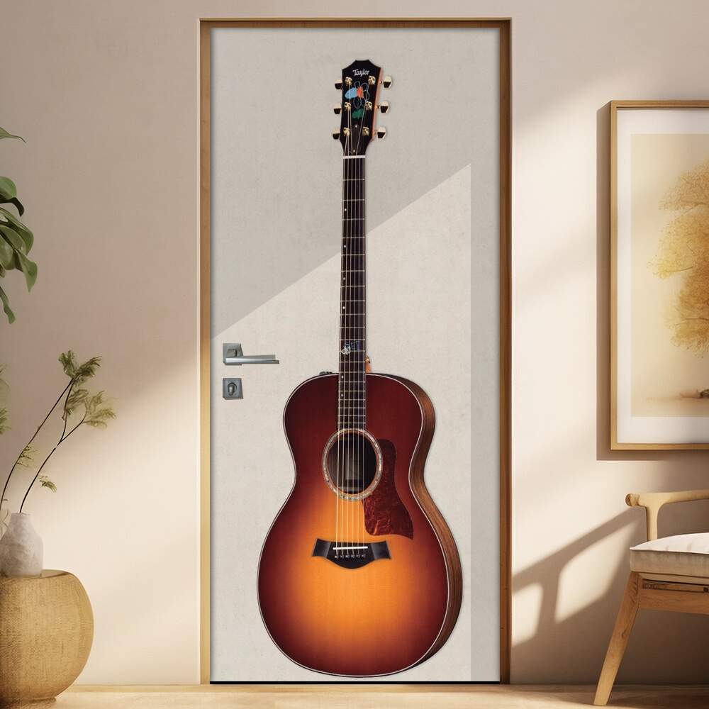 Adesivo para Porta Musica Violo