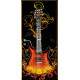 Adesivo para Porta Musica Guitarra