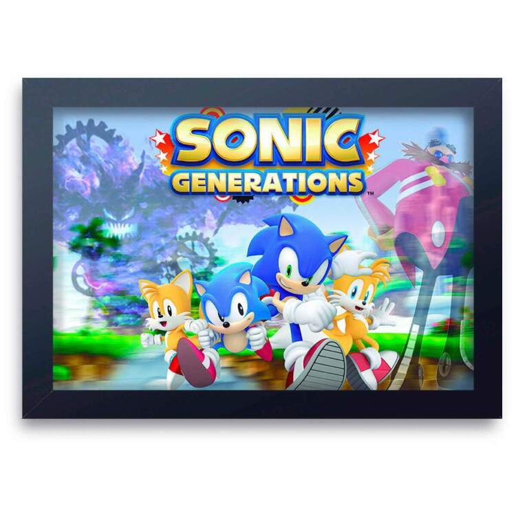 Quadro Decorativo Sonic 01