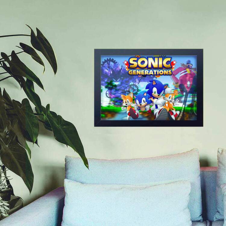 Quadro Decorativo Sonic 01