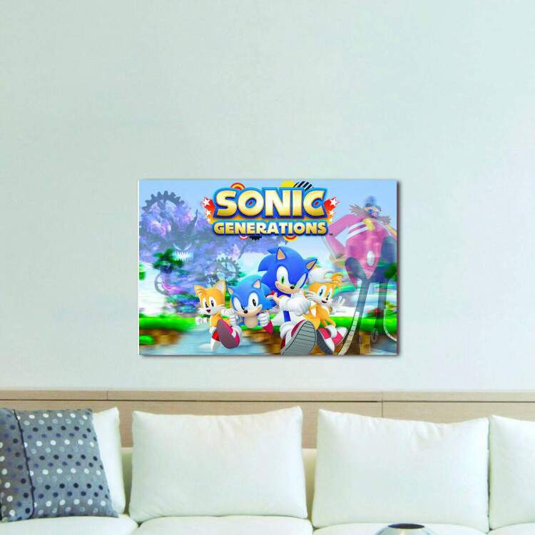 Quadro Decorativo Sonic 01