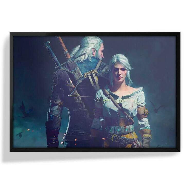 Quadro Decorativo The Witcher 01