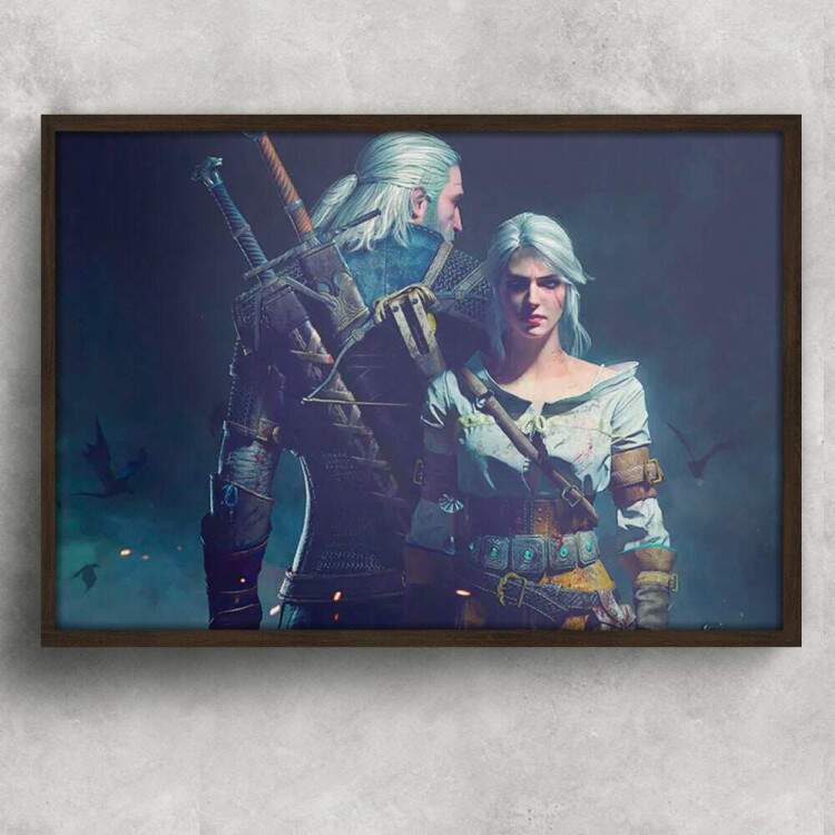 Quadro Decorativo The Witcher 01