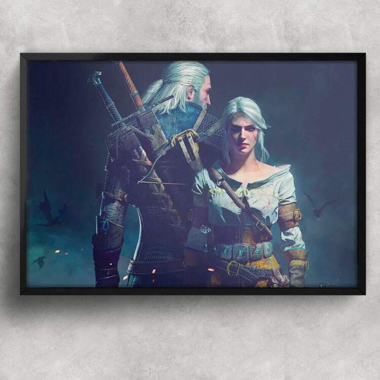 Quadro Decorativo The Witcher 01