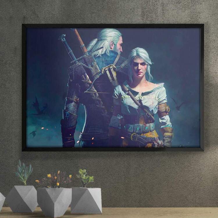 Quadro Decorativo The Witcher 01