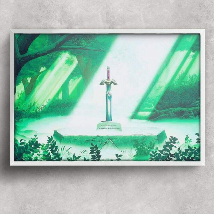 Quadro Decorativo Zelda 09