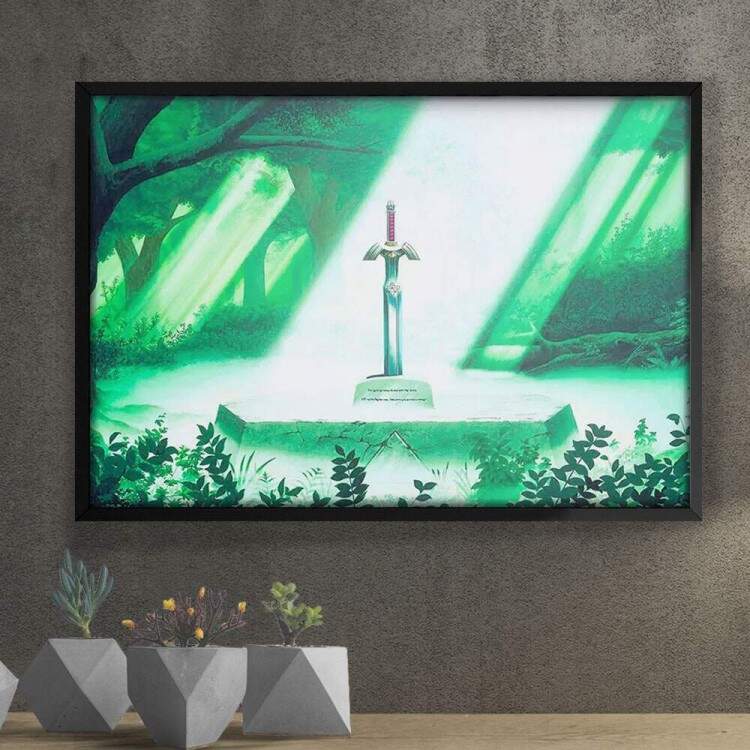 Quadro Decorativo Zelda 09