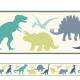 Adesivo decorativo faixa Dinossauro 2