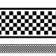 Adesivo decorativo faixa Formula 1