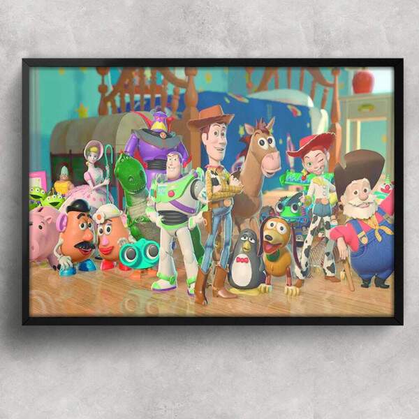 Quadro Decorativo Infantil Toy Story 01