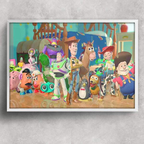 Quadro Decorativo Infantil Toy Story 01