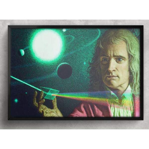 Quadro Decorativo Isaac Newton 04