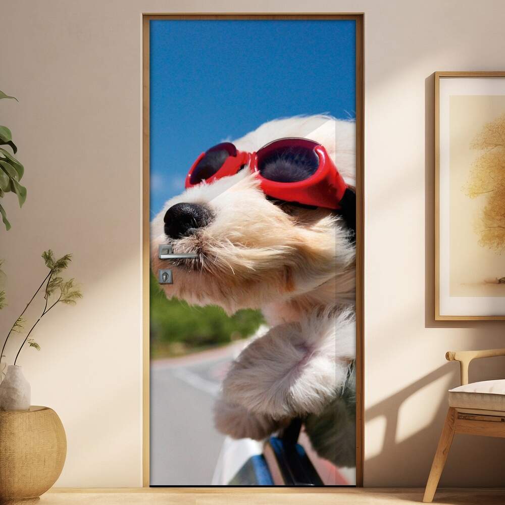 Adesivo Para Porta Animais Cachorro De Culos Mod. 21