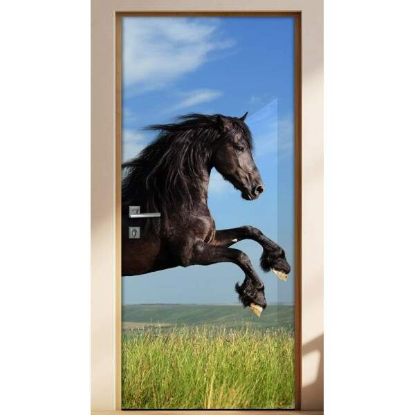 Adesivo Para Porta Animais Cavalo 5 Mod. 22