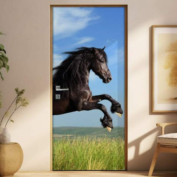 Adesivo Para Porta Animais Cavalo 5 Mod. 22