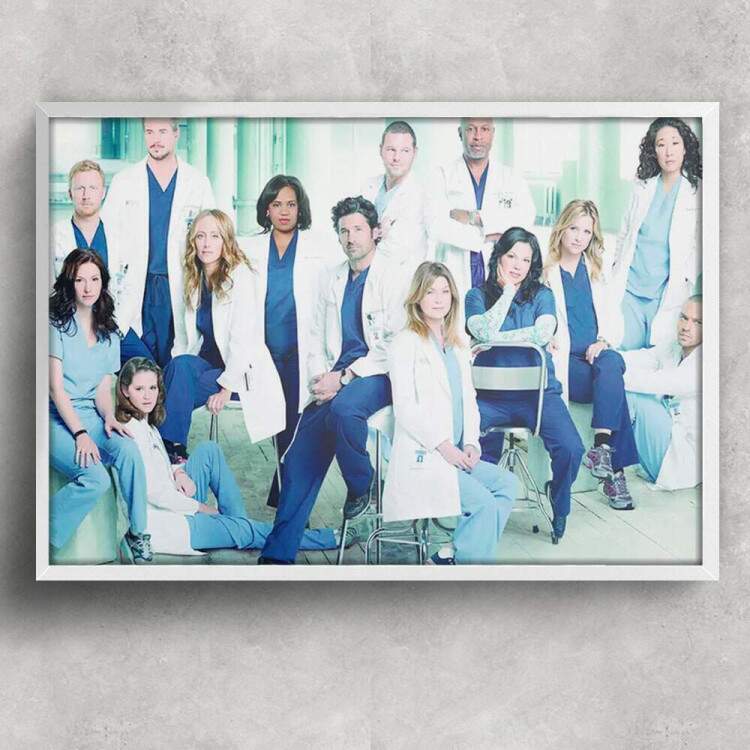 Quadro Decorativo Greys Anatomy 01