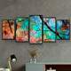 Kit 5 Quadros Decorativos Mosaico Galhos de �rvores 03
