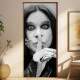 Adesivo Para Porta Personalidades Ozzy Osbourne