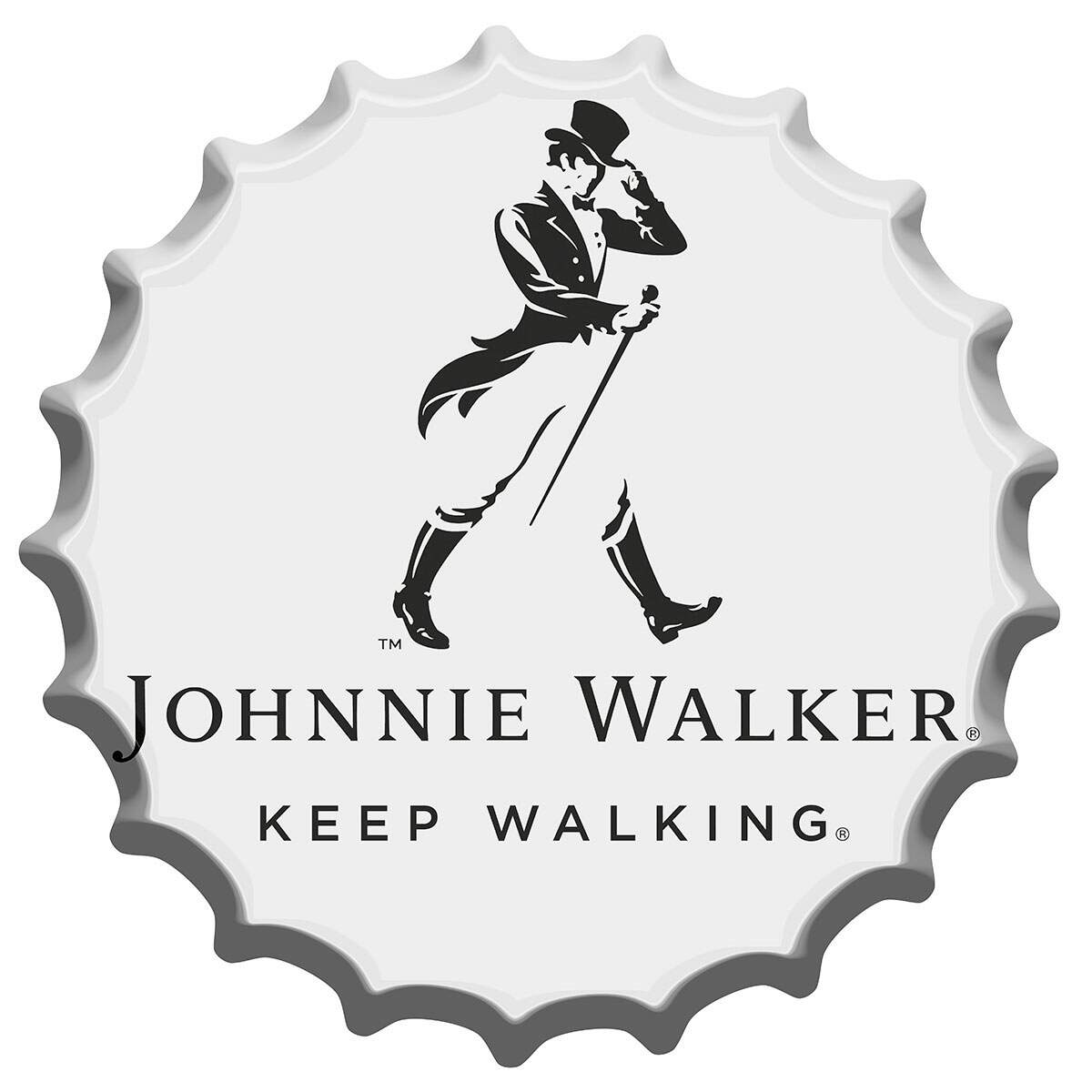 Placa Decorativa Tampa de Garrafa Whisky