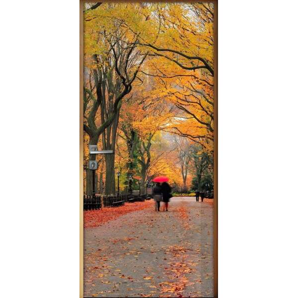 Adesivo Para Porta Pontes E Estradas Central Park