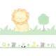 Faixa Decorativa Infantil Saf�ri Animaizinhos