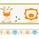 Faixa Decorativa Infantil Saf�ri Animaizinhos 2