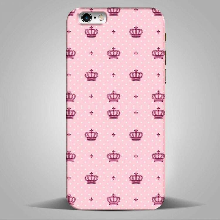 Capa para Celular Poá com Coroas