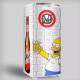 Envelopamento de Geladeira Inteira - Homer com Duff