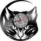 Rel�gio Decorativo de Disco de Vinil Gatinho