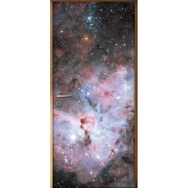 Adesivo Para Porta Paisagens Nebulosa 1