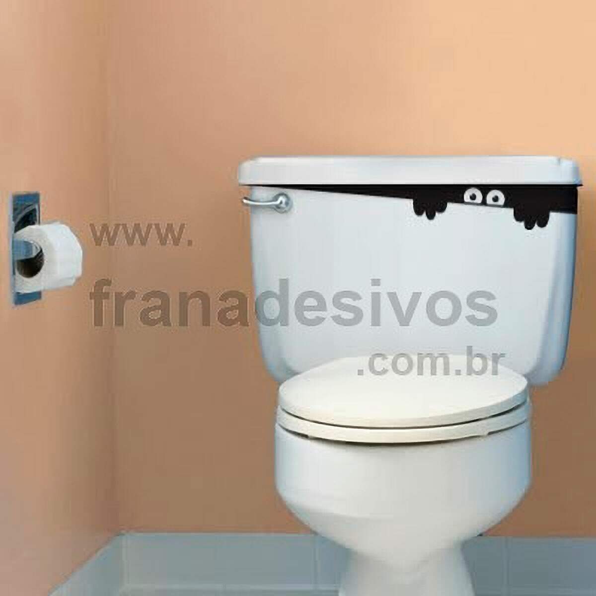 Adesivo Decorativo para Vaso Acoplado Espi�o