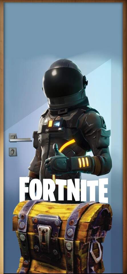 Adesivo para Porta Games Fortnite 01