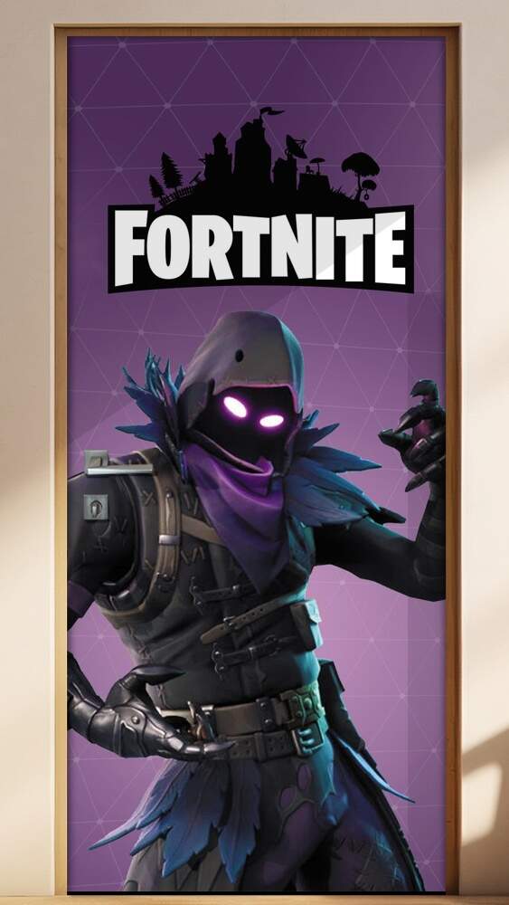 Adesivo para Porta Games Fortnite 02