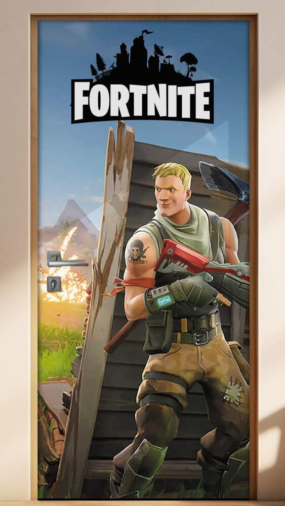 Adesivo para Porta Games Fortnite 06