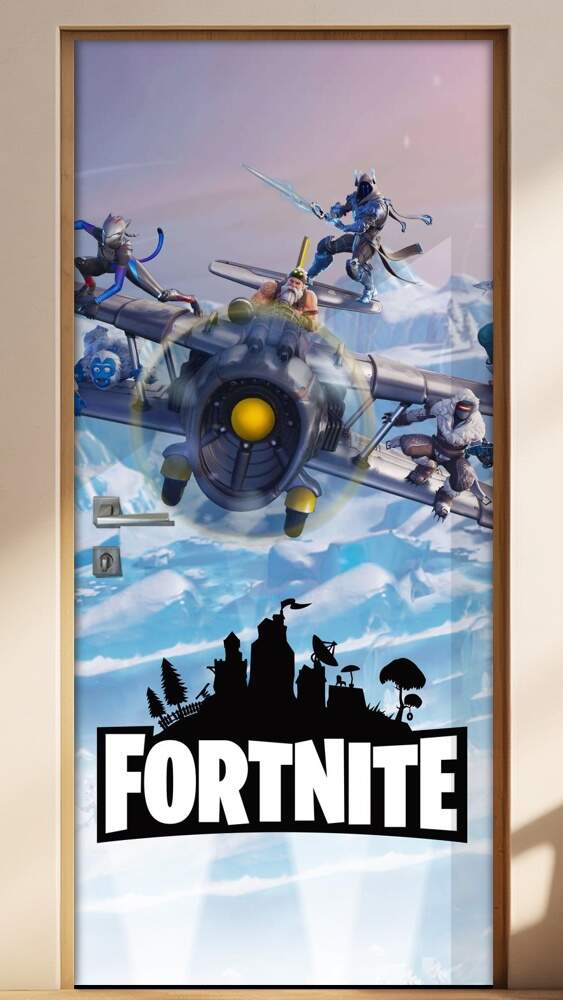 Adesivo para Porta Games Fortnite 07
