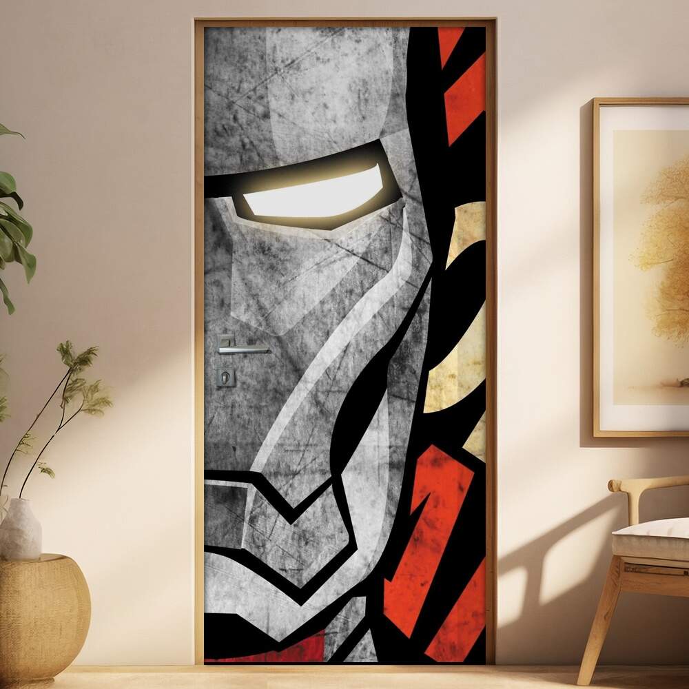 Adesivo Para Porta Filme Iron Man 2