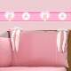 Faixa Decorativa Infantil Elefante Rosa com Letra Personalizada